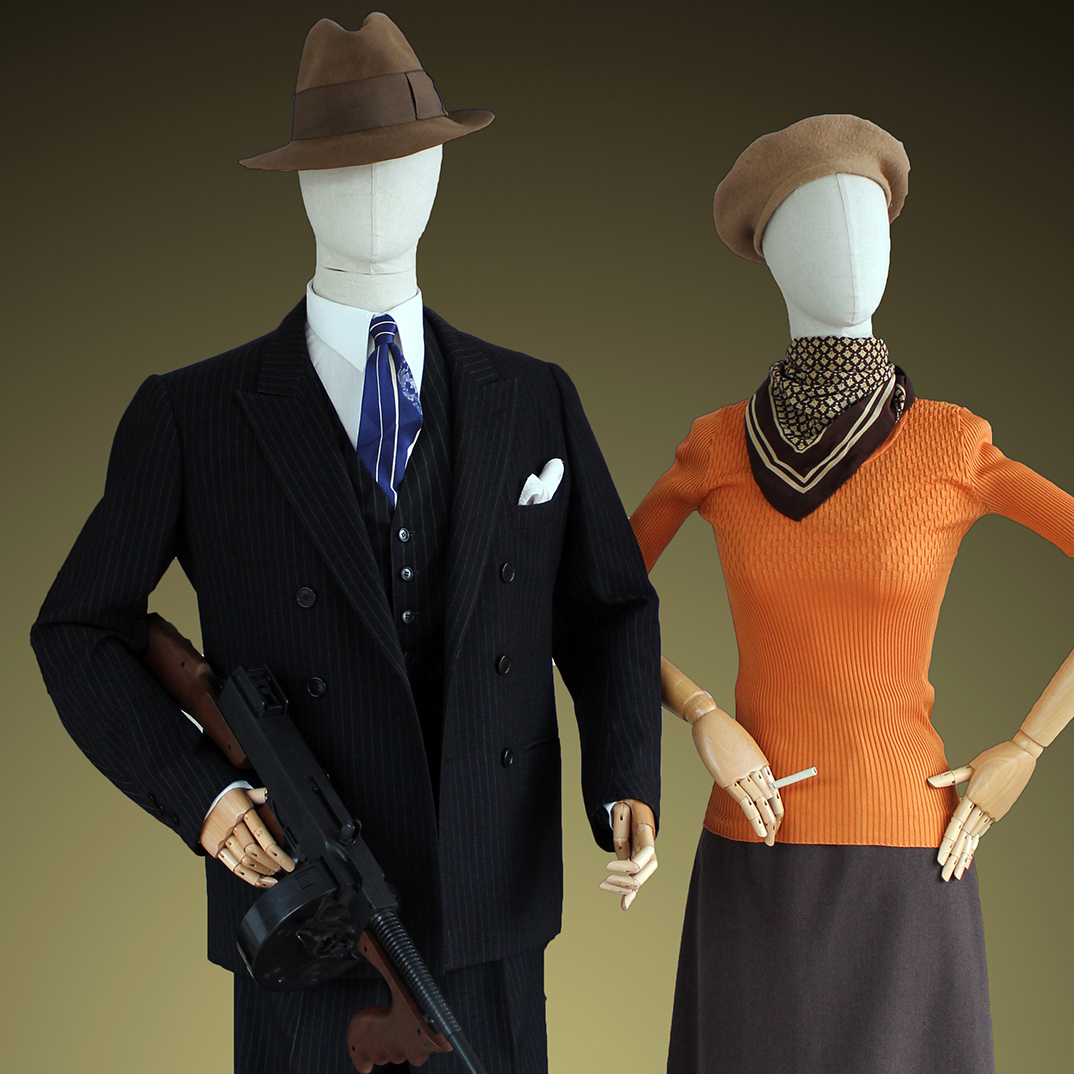 1934 Bonnie Clyde 1967 style La compagnie du costume