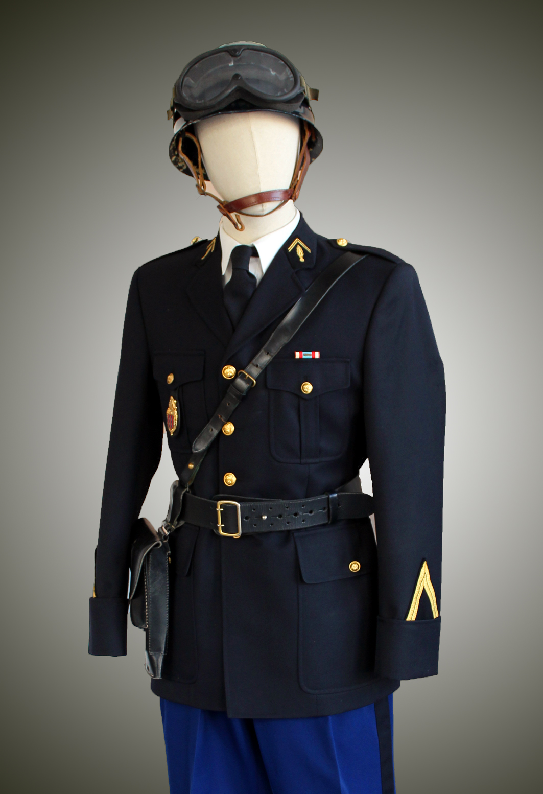 37％割引グレイ系,L大人気の French military police jacket 40s ミリタリージャケット ジャケット/アウター ...